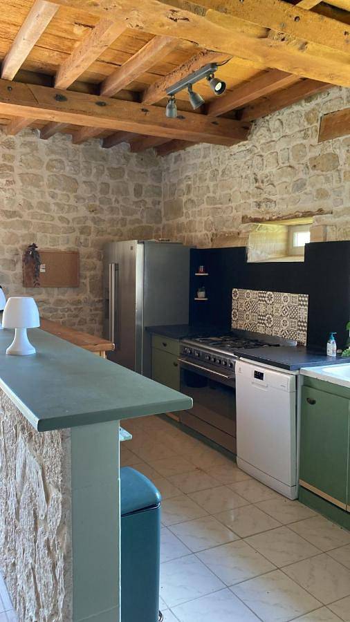 Location de vacances pour 12 personnes, avec vue et jardin, adapté aux familles à Mandeville-en-Bessin - 4