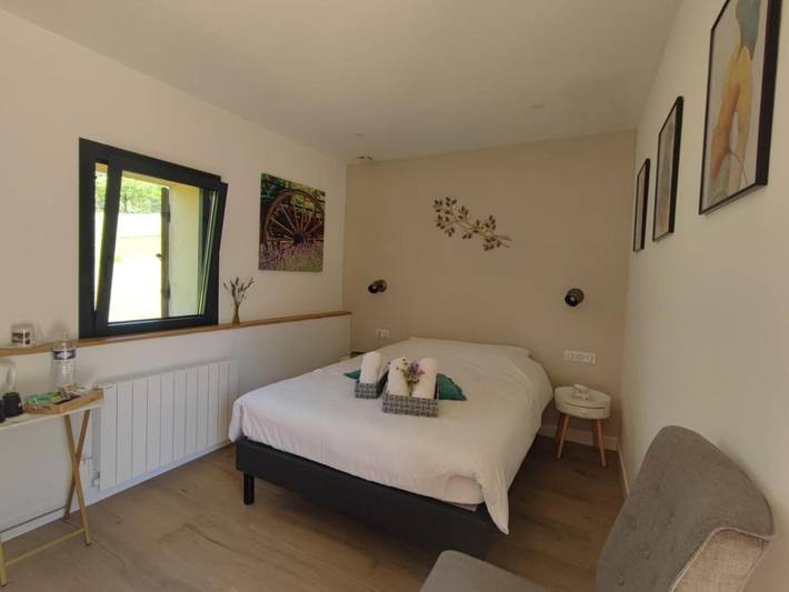 Location de vacances pour 2 personnes, avec terrasse et vue à Lamonzie-Montastruc - 2