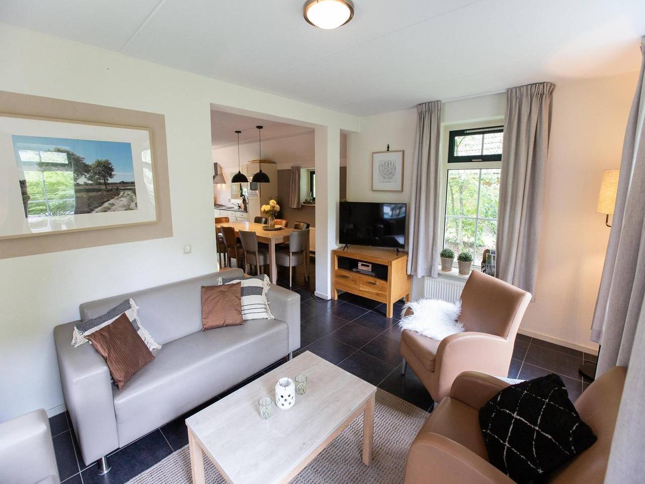 Freistehender Bungalow mit Alkovenbett in Hooghalen, Drenthe