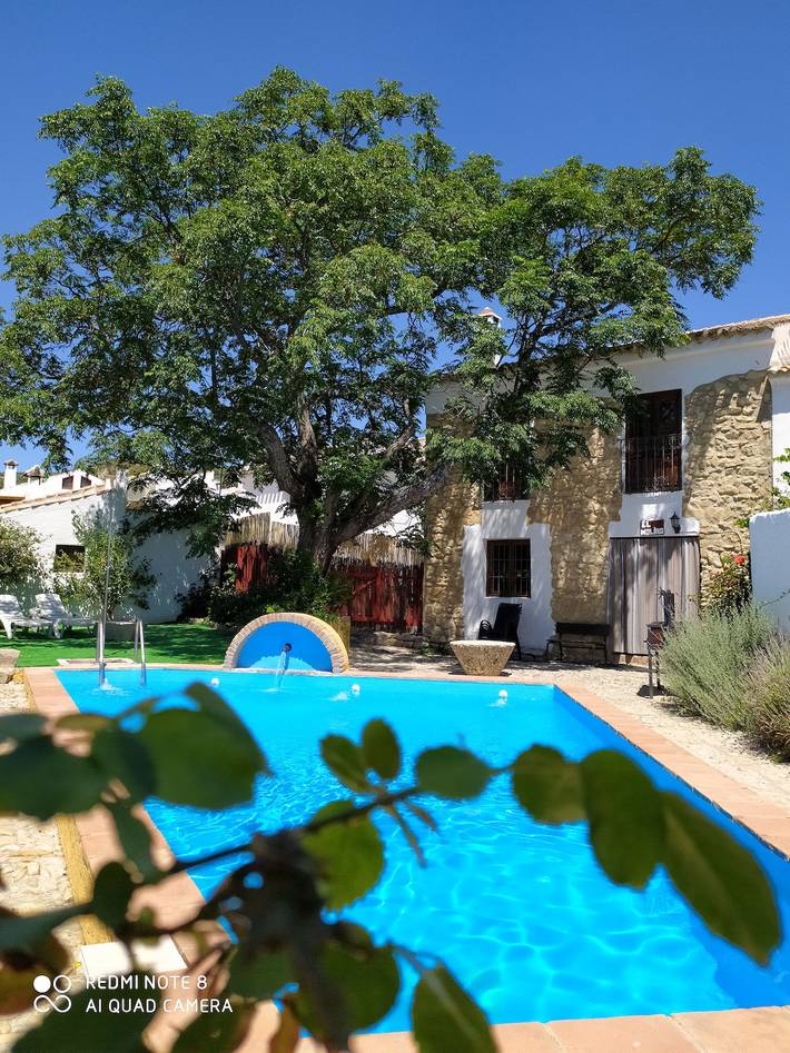 Casa rural para 6 personas, con terraza además de jardín y vistas, Se admiten mascotas en Algarinejo - 4