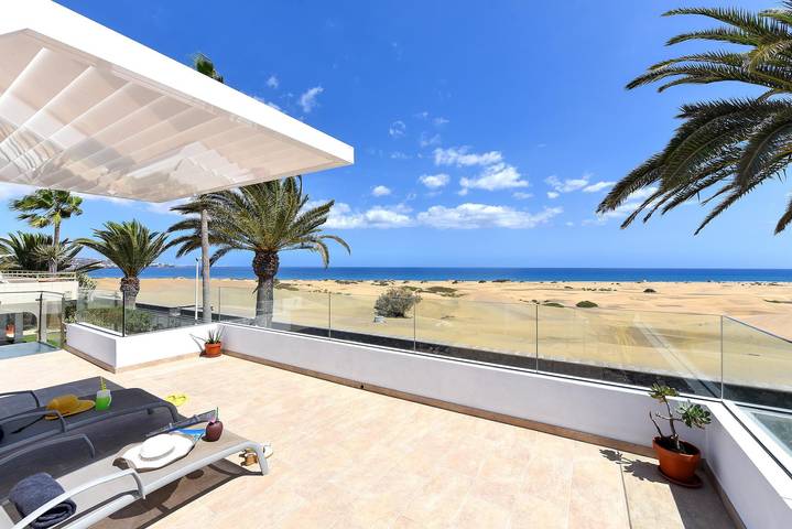 Finca für 6 Personen, mit Terrasse und Garten in Maspalomas