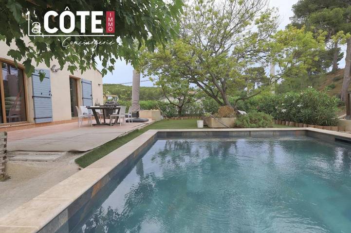 Villa pour 8 personnes, avec Terrasse ainsi que Jardin et Piscine à Carry-le-Rouet - 2
