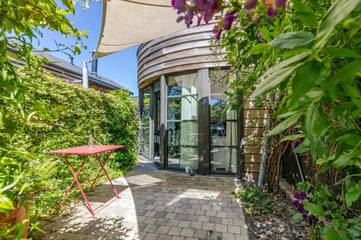 Gîte pour 3 personnes, avec jardin ainsi que vue et piscine à Cordemais