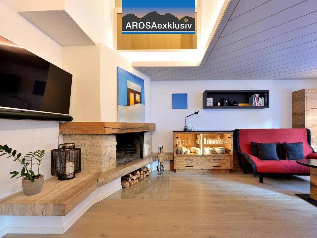 Ganze Ferienwohnung, Nitschola - Doppelhaushälfte mit 6 Betten und 3 Bäder in Arosa, Plessur Alpen