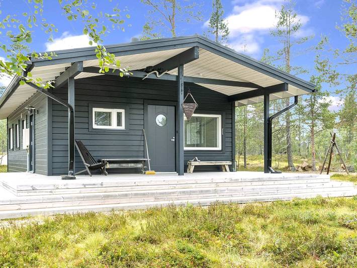 Log cabin for 3 people, with sauna in Lapland