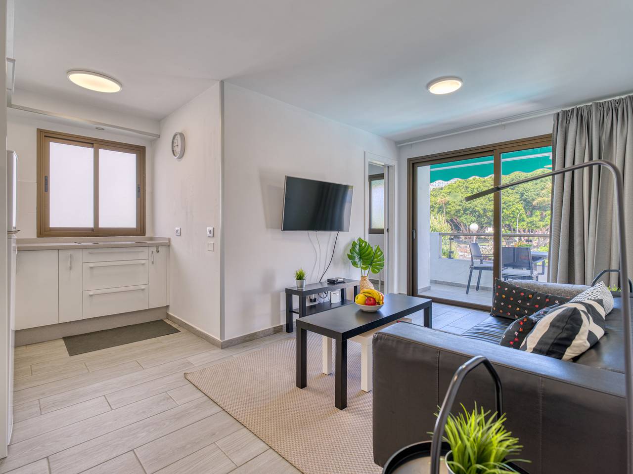 Feriehus for 3 personer med terrasse in Playa de Puerto Rico, Mogán