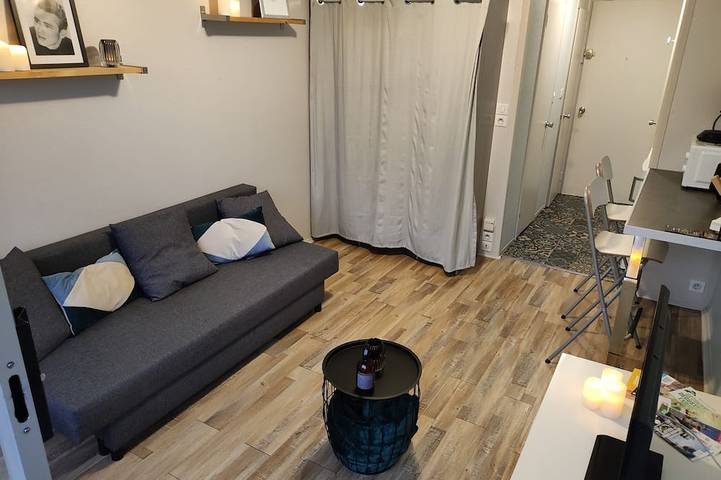 Gîte pour 2 personnes, avec balcon, animaux acceptés dans Thermes de Royat Chamalières - 4