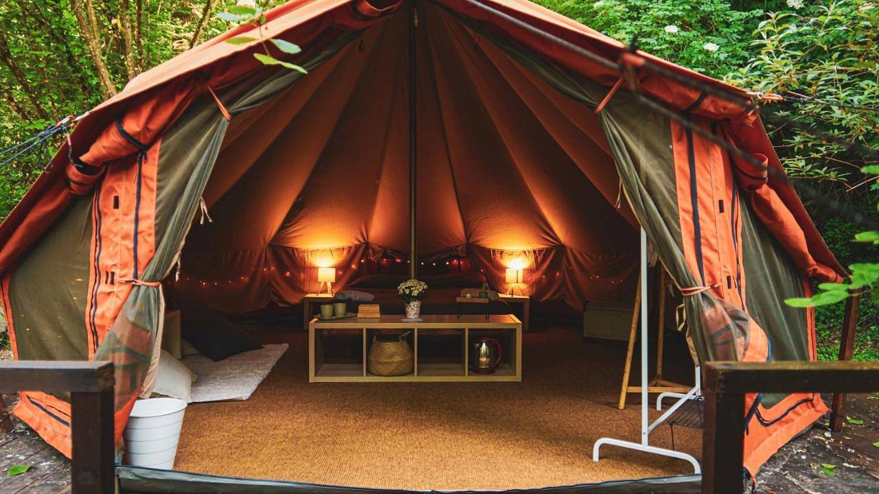 River Tribe Glamping in Laino Borgo, Pollino Nationalpark