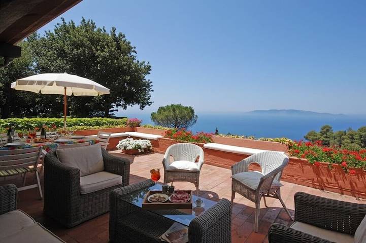 Ferienwohnung für 6 Personen, mit Garten und Terrasse, mit Haustier in Monte Argentario
