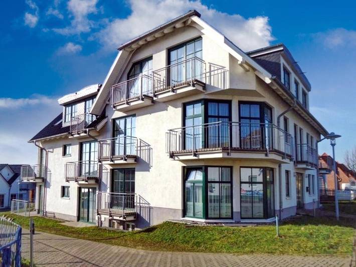BnB für 2 Personen, mit Balkon und Terrasse auf Rügen