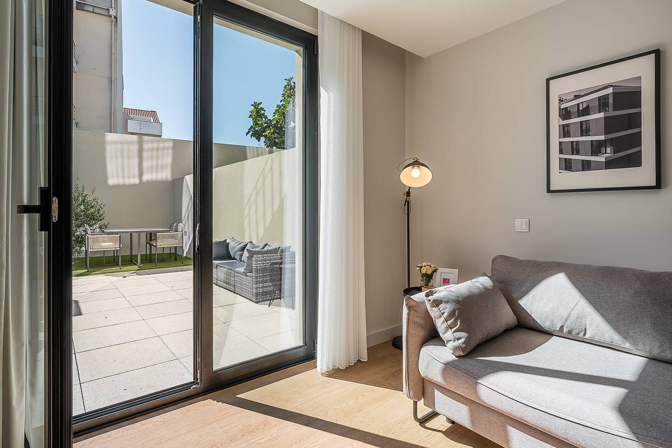 Ganze Wohnung, Ferienwohnung für 4 Personen mit Terrasse in Aveiro, Aveiro Distrikt