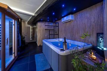 Appartement de vacances pour 2 personnes, avec sauna et jacuzzi dans Yonne