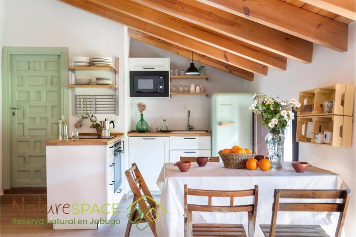 Casa rural para 9 personas, con piscina además de vistas y jardín en Jabugo - 3