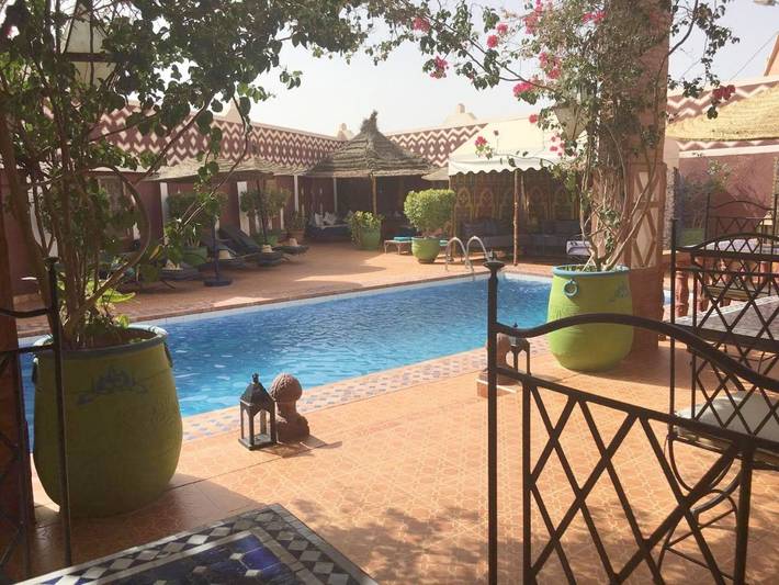 Maison d’hôte pour 3 personnes, avec terrasse ainsi que jardin et piscine à Ouarzazate - 4