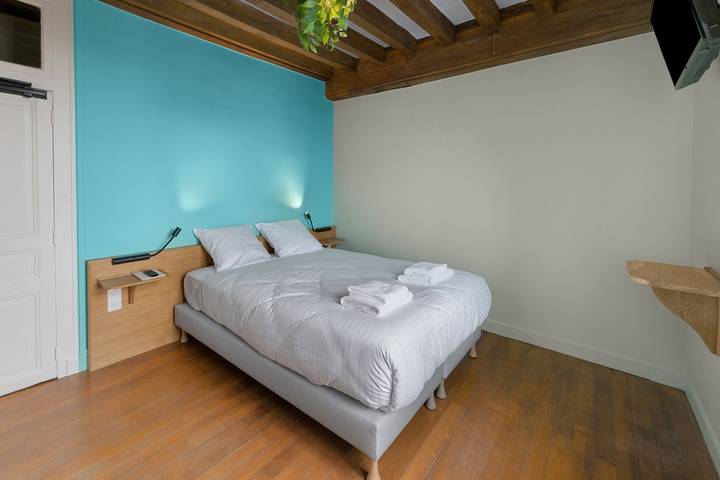 Bed & Breakfast 'Suite Les Douves 6-7-Grange Arthuis' mit WLAN und Klimaanlage in Lavau, Loire-Tal
