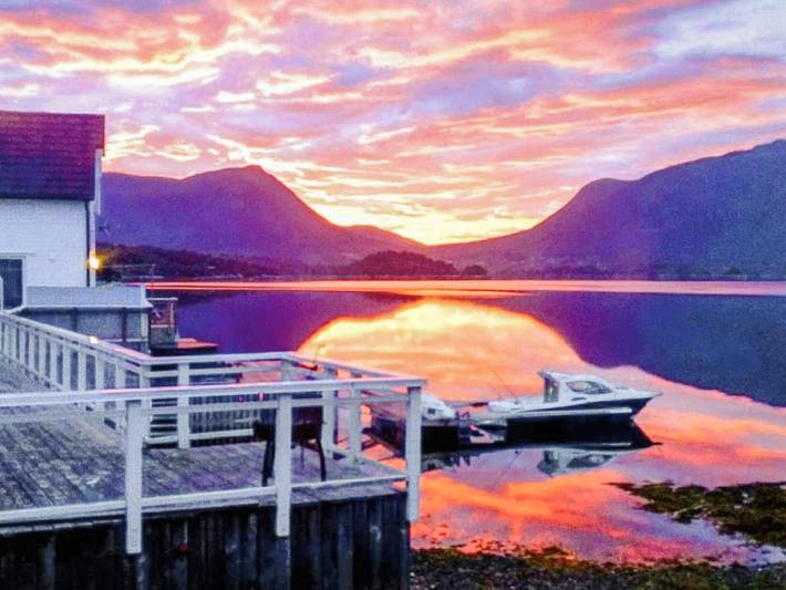 Ferienhaus für 9 Personen, mit Terrasse in Nördliches Fjordnorwegen