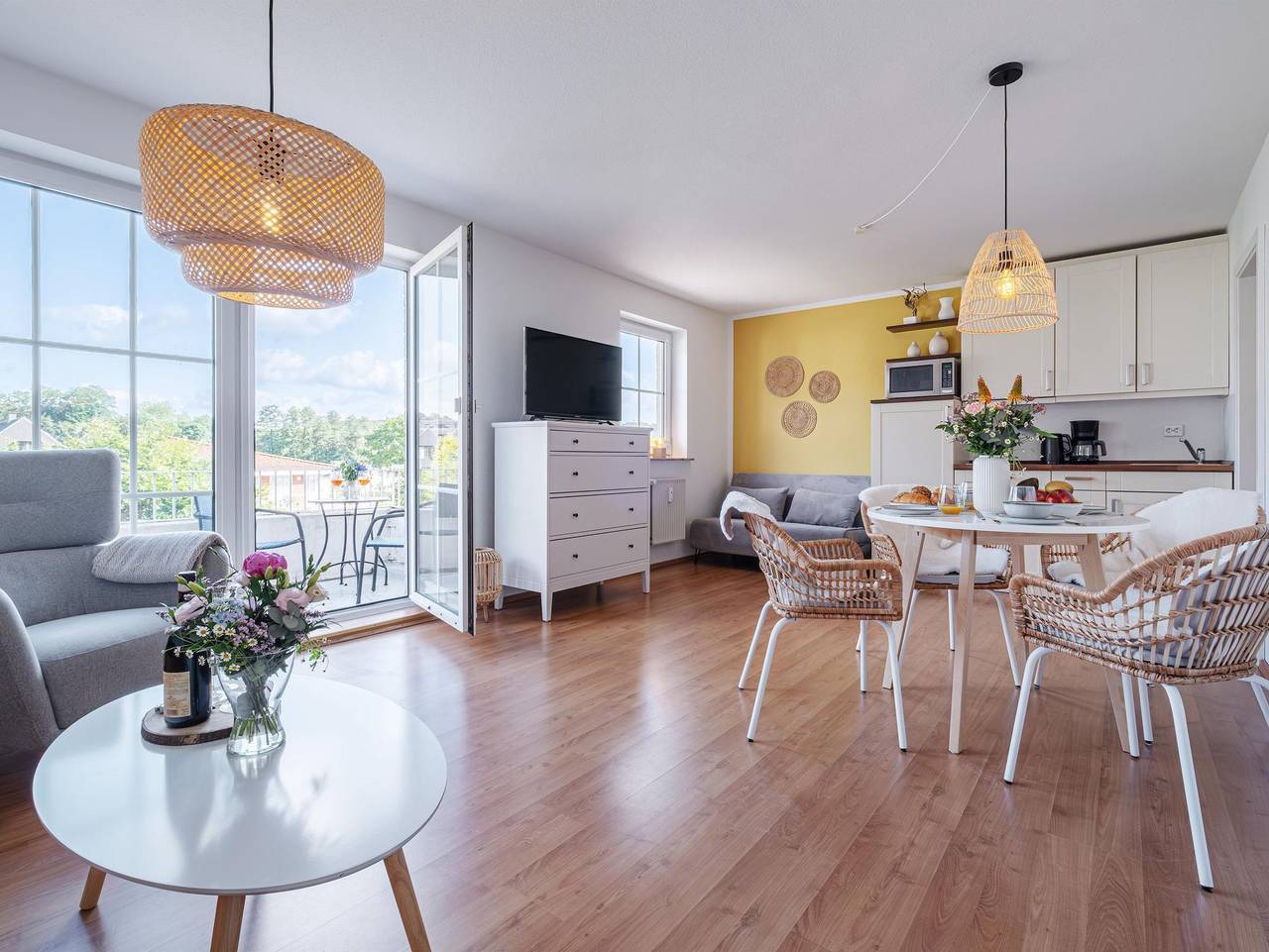 Ganze Ferienwohnung, Hygge Buden - Ferienwohnung Meeresbrise in Wassersleben, Harrislee