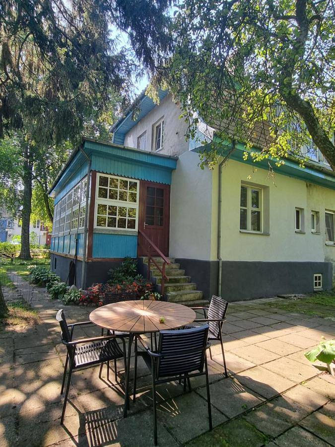 Vakantiewoning voor 5 personen, with Balkon and Terras as well as Tuin and Uitzicht in Litouwen