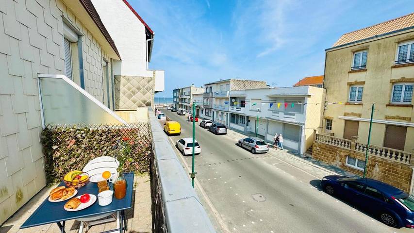 Gîte pour 4 personnes, avec vue et balcon dans Plage de Merlimont - 2