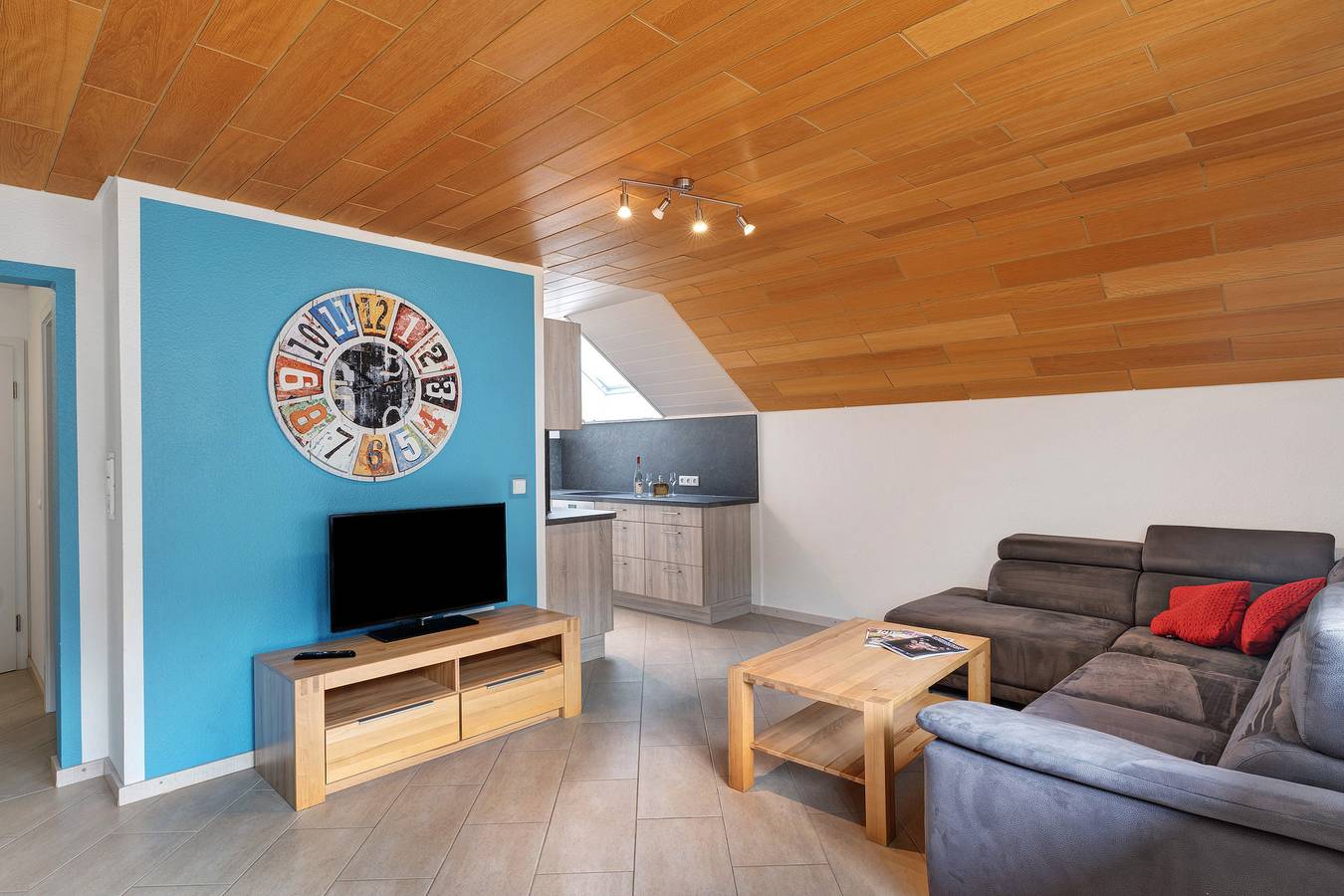 Apartamento inteiro, Apartamento 'Ferienwohnung Hörth 2' com vista para a montanha, jardim partilhado e acesso Wi-Fi in Buhlertal, Floresta Negra do Norte