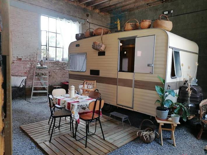 Location de vacances pour 2 personnes, avec terrasse ainsi que jardin et jacuzzi dans Montigny-sur-Crécy