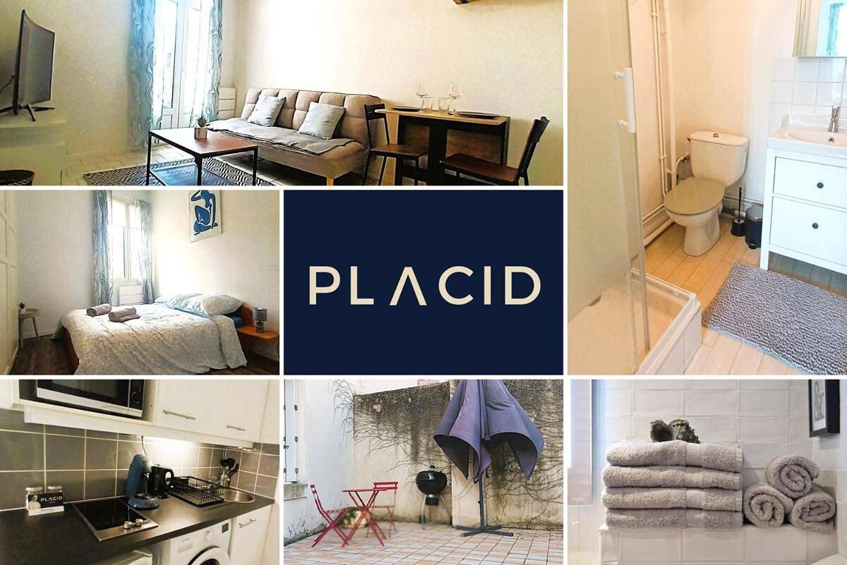Appartement entier, La Terrasse, T2 proche gare, Wifi, tv Hd, grande terrasse in Tours, Région de Tours