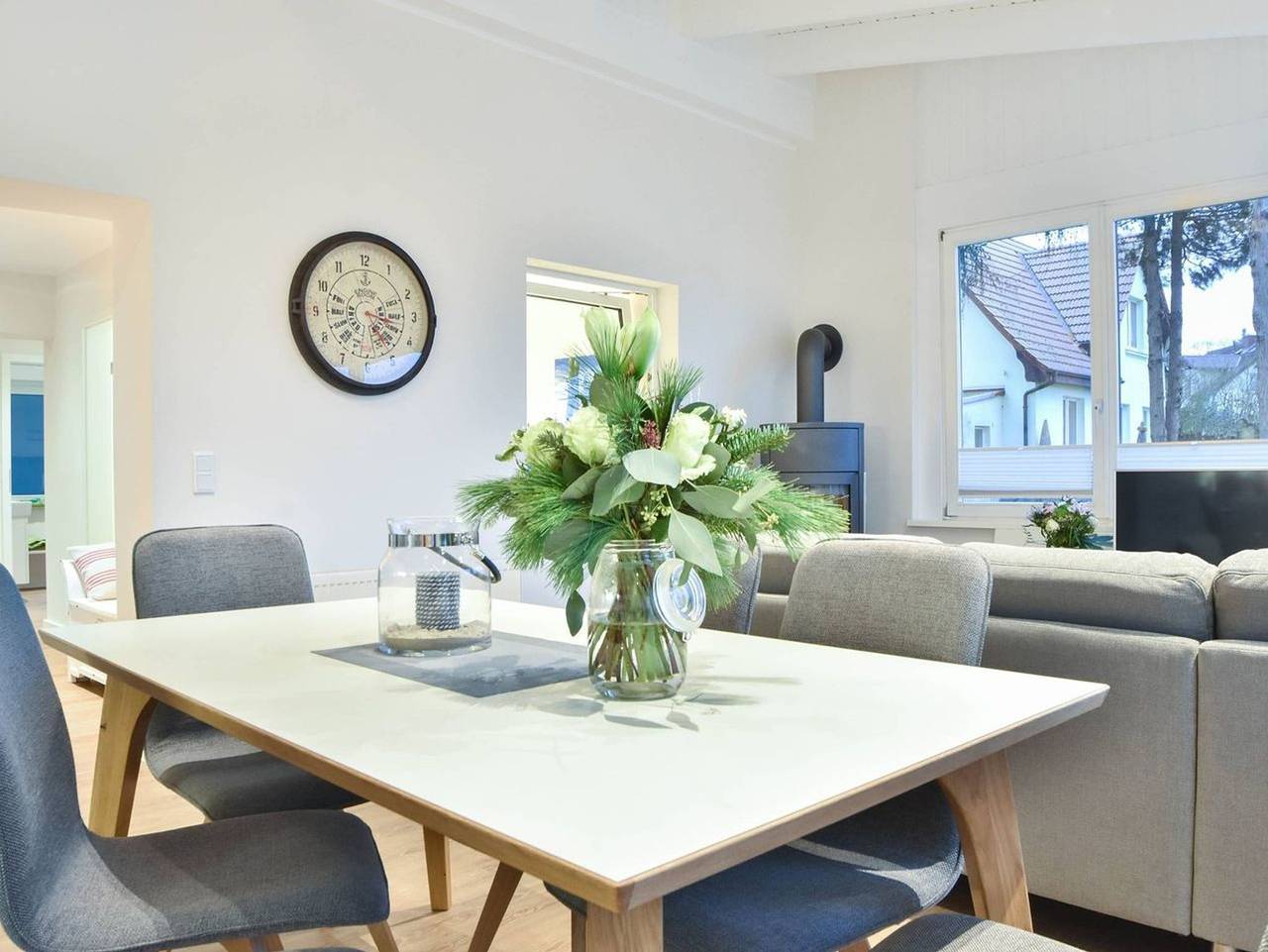 Ferienhaus Wiesenblick - Ferienhaus Wiesenblick - mit großen Garten und zwei Wohneinheiten in Drei Kaiserbäder, Heringsdorf