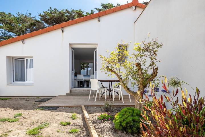 Vakantiehuis voor 4 personen, met Terras en Tuin in Bretignolles-sur-Mer