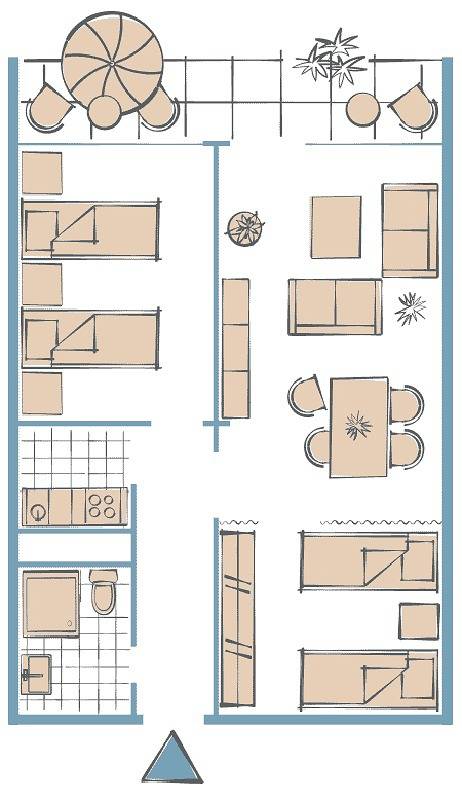 Ganze Wohnung, Ferienwohnung Frische Brise Heiligenhafen mit Meerblick in Steinwarder, Heiligenhafen