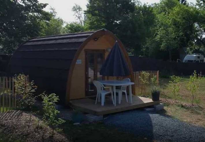 Chalet für 3 Personen, mit Kinderpool und Sauna - 1