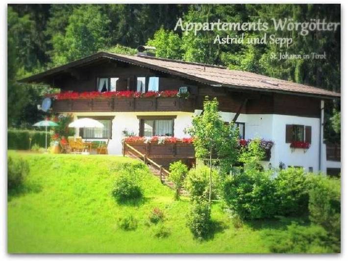 Ferienwohnung für 2 Personen, mit Garten und Balkon in den Kitzbüheler Alpen