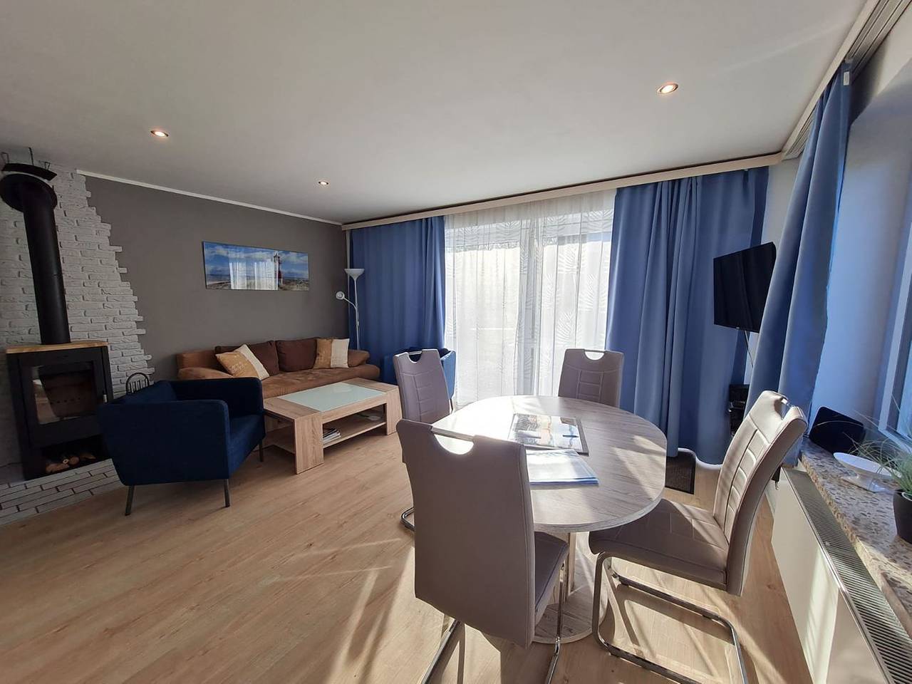 Ganze Wohnung, Gemütliche Ferienwohnung Inselzeit mit Terrasse und Garten in Vitzdorf, Fehmarn