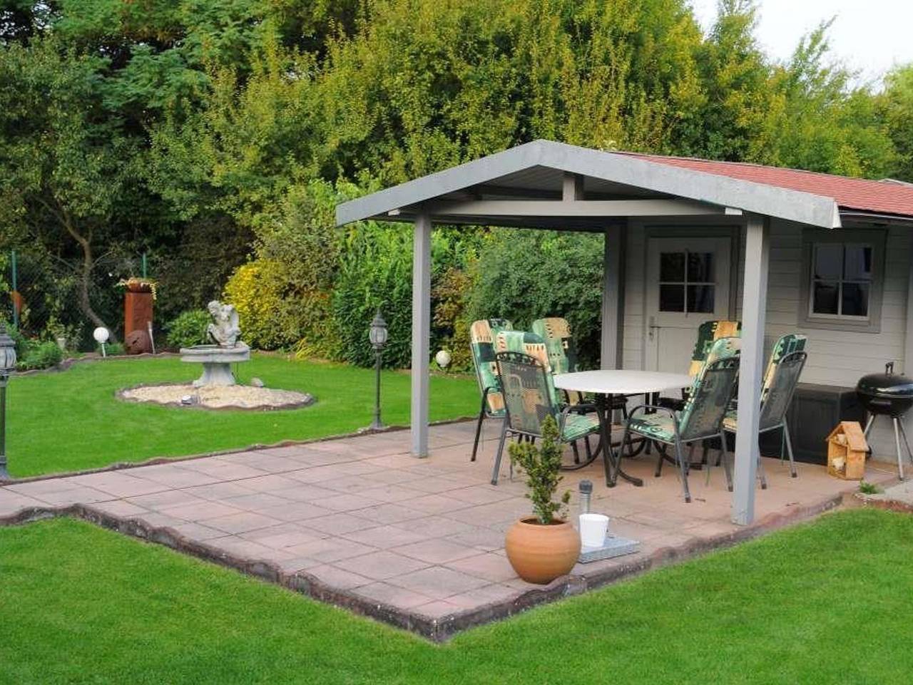 Ganze Ferienwohnung, Ferienwohnung Gartenblick - 4-Bettwohnung in Lustadt, Rheinebene
