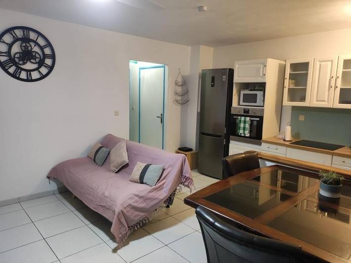 Appartement de vacances pour 3 personnes, avec vue et jardin