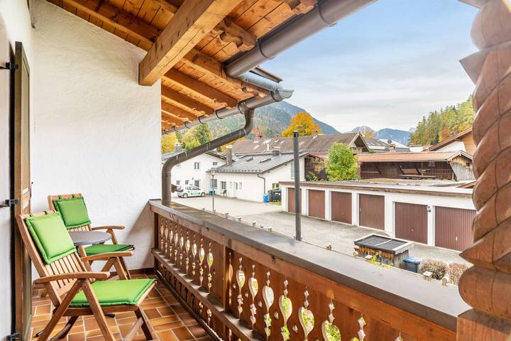 Studio für 2 Personen, mit Balkon im Mittenwald - 3