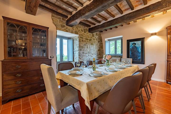 Location de vacances pour 10 personnes, avec vue et jardin à Gubbio - 4
