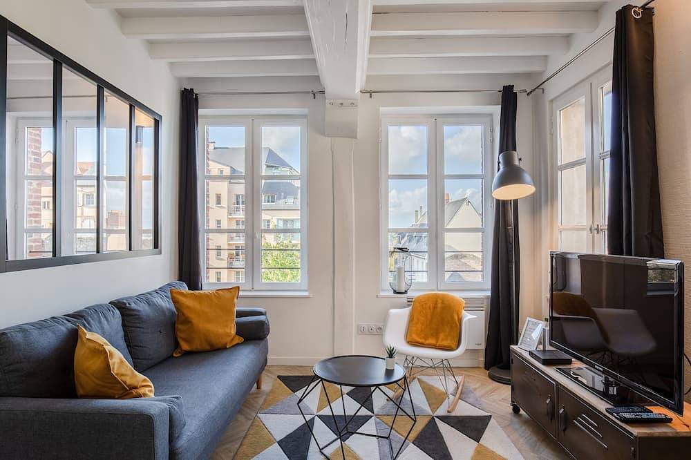 Hel lejlighed, Le temps de vivre - city center - closed garage in Honfleur, Lisieux Området