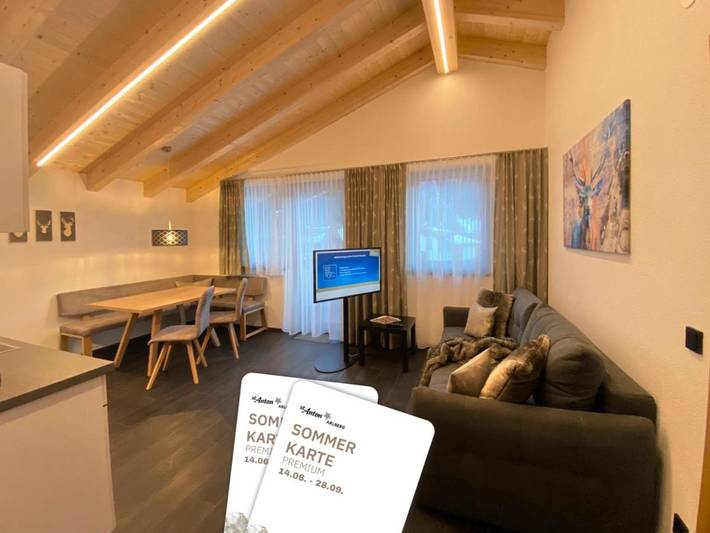 Apartamento para 4 personas, con vistas y balcón en Sankt Anton am Arlberg