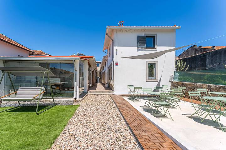 Studio for 3 personer, med Have i Porto