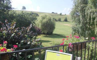 Gîte pour 4 personnes, avec balcon et vue à Dinant