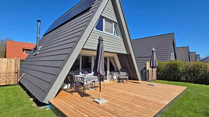 Ferienhaus für 5 Personen, mit Terrasse und Garten in der Eckernförder Bucht