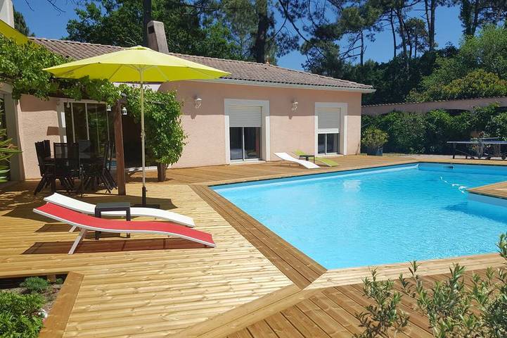 Villa pour 10 personnes, avec Terrasse et Jardin sur la Dune du Pilat