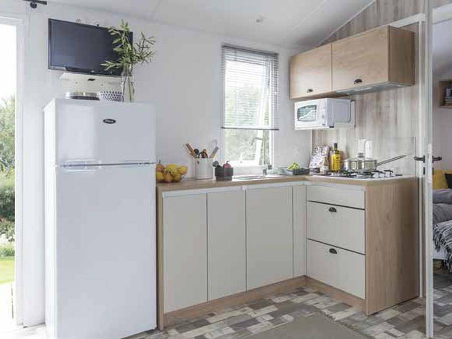 Camping Lacasa - Mobilhome 6 personnes - Bermudes Trio - Clim in Calcatoggio, Région d'Ajaccio