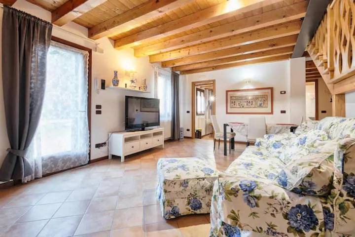 Gîte pour 4 personnes, avec jardin ainsi que piscine et vue, animaux acceptés à San Biagio di Callalta - 2