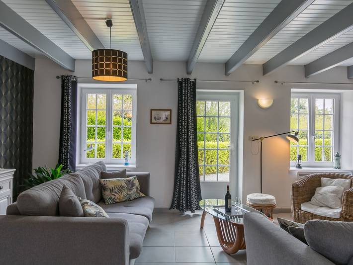 Location de vacances pour 6 personnes, avec jardin à Plounévez-Lochrist - 3