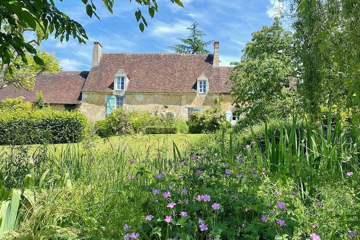 Gîte pour 12 personnes, avec jardin à Saint-Germain-de-la-Coudre