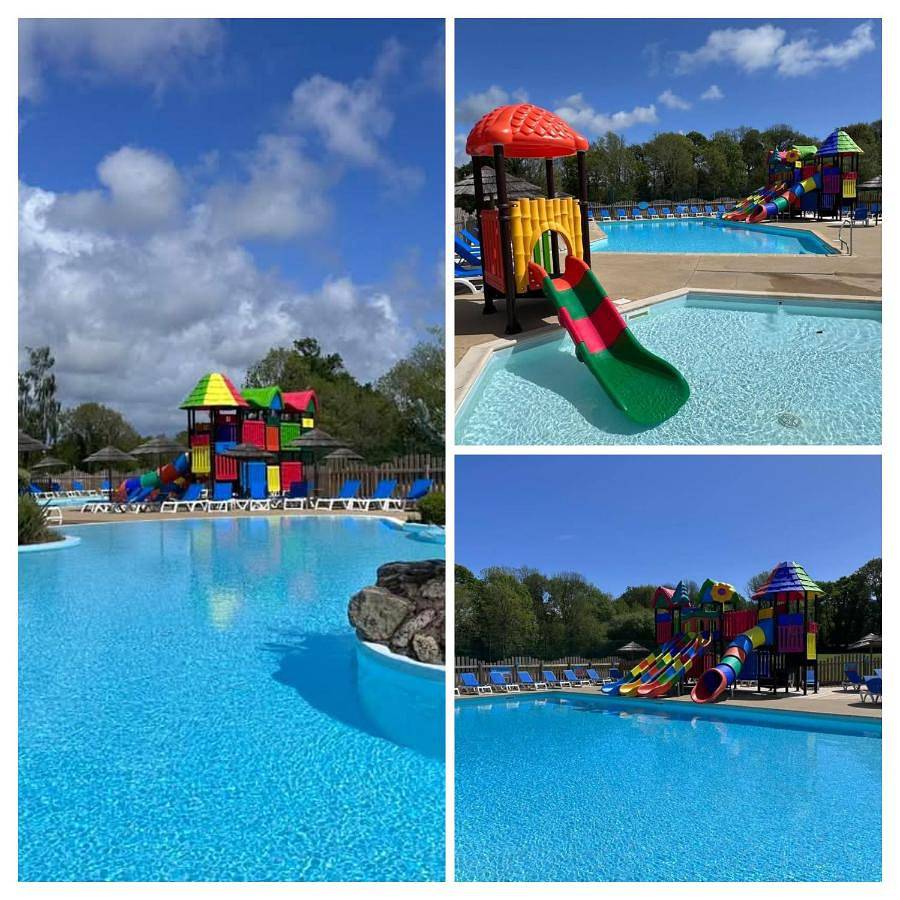 Mobil Home 3 chambres au Camping Paradis du Quinquis in Clohars-Carnoët, Côte de Cornouaille