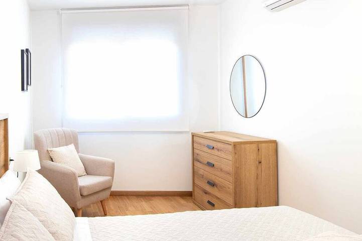 Ganze Wohnung, Ag Mar do Barbanza I, Strand 150 m für 6 Gäste in Praia de Escarabote (Boiro), Boiro