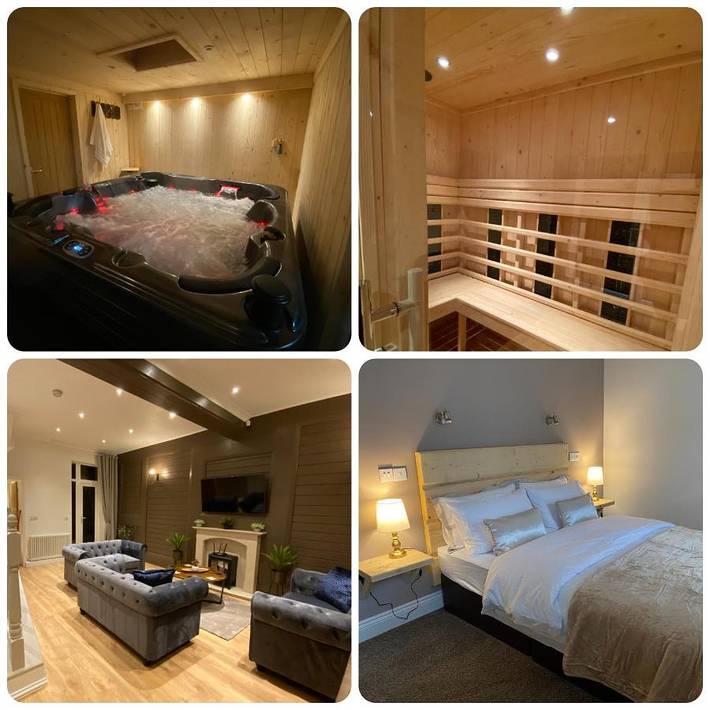 Villa pour 6 personnes, avec Terrasse et Jacuzzi ainsi que Jardin et Sauna à Londres