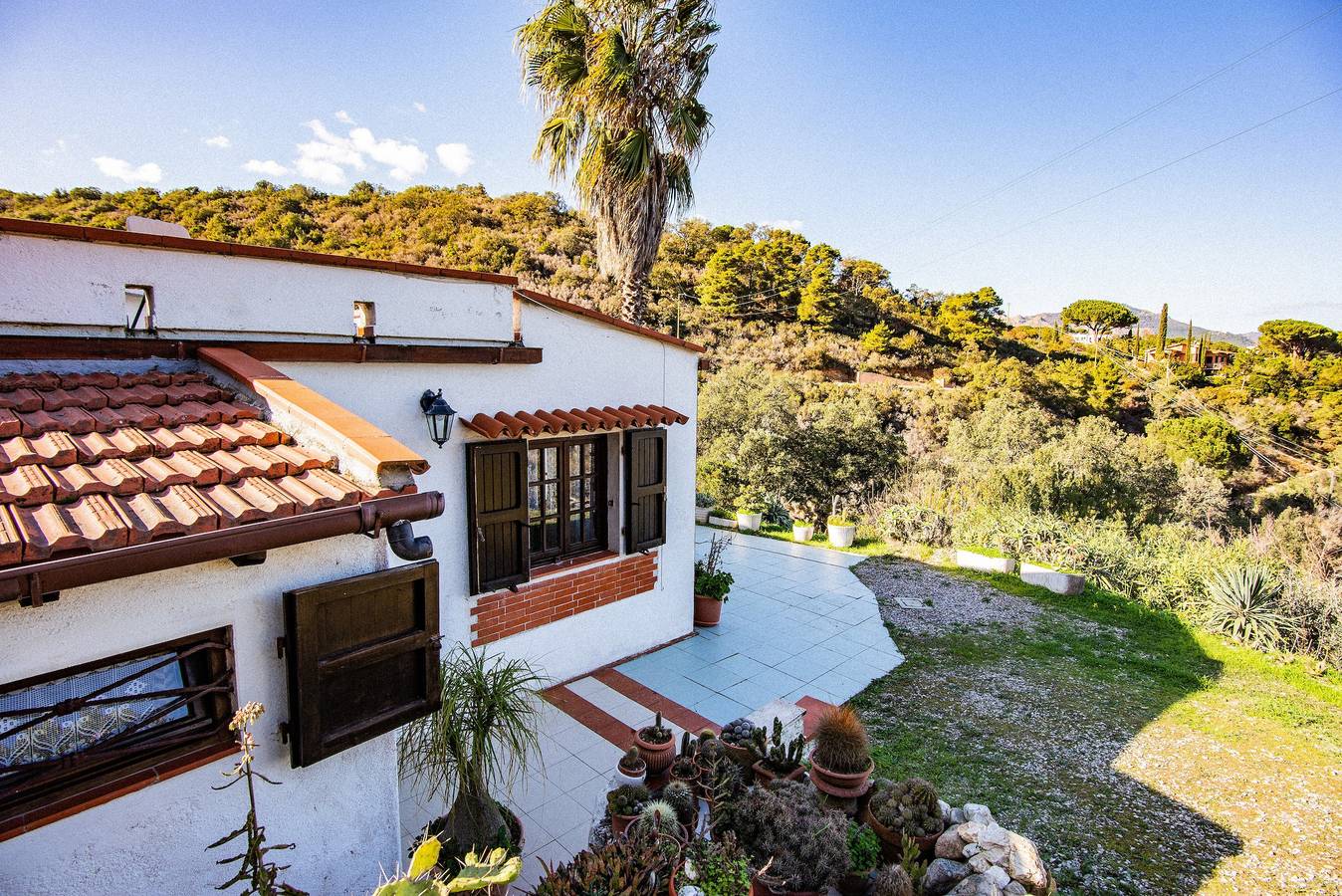 Vakantiehuis Casa Country met zeezicht, tuin & terras in Elba